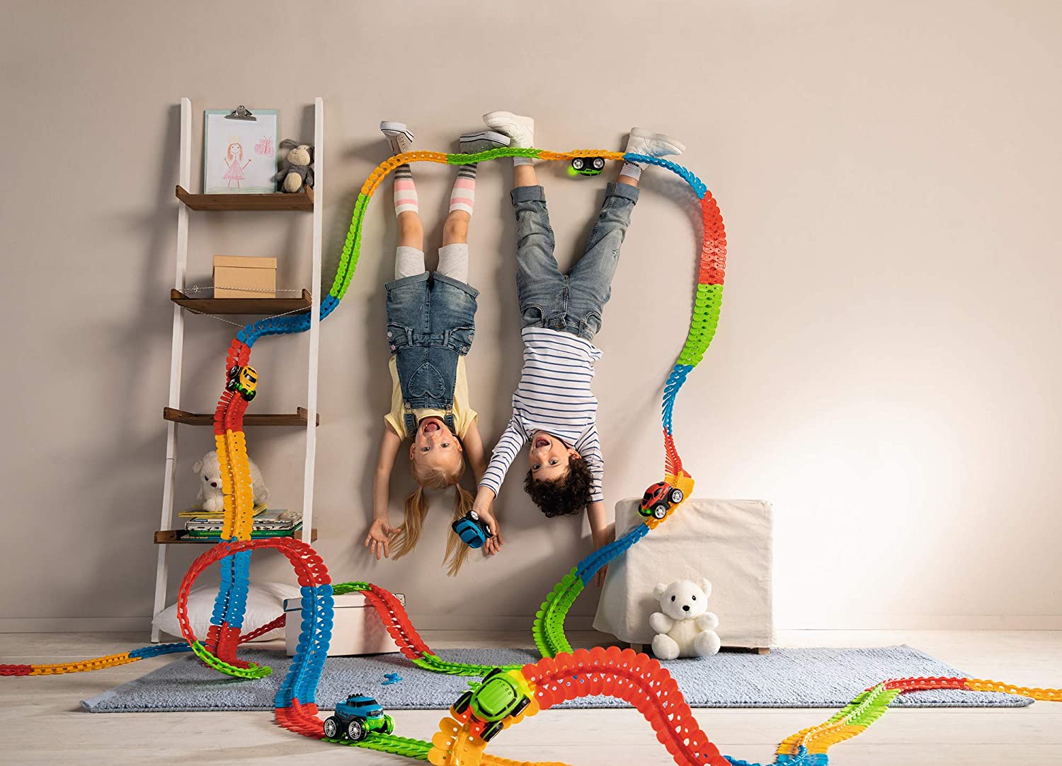 Car Adventure™ | Développez la créativité - Circuit de course flexible
