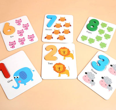 Bâtonnets de Comptage en Bois Activité de Mathématiques et de Nombres