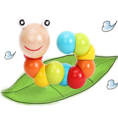 Juguetes Montessori sensoriales de madera (hasta 3 años)