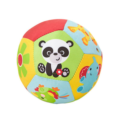 Fidtoy Soft Baby Rattle Ball Sensory Plush Ball for Babies