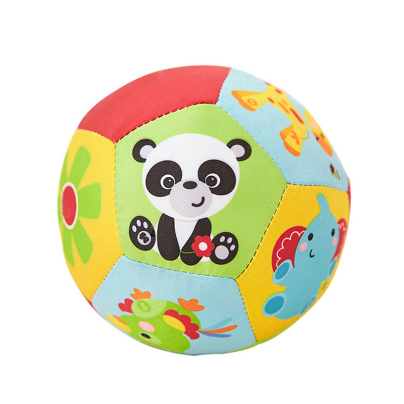 Fidtoy Soft Baby Rattle Ball Sensory Plush Ball for Babies