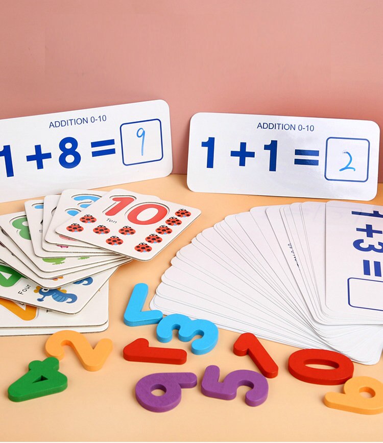 Bâtonnets de Comptage en Bois Activité de Mathématiques et de Nombres