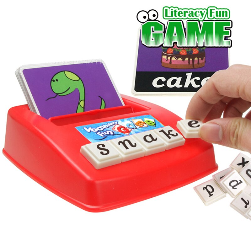 Jeux éducatifs de lettres assorties pour enfants