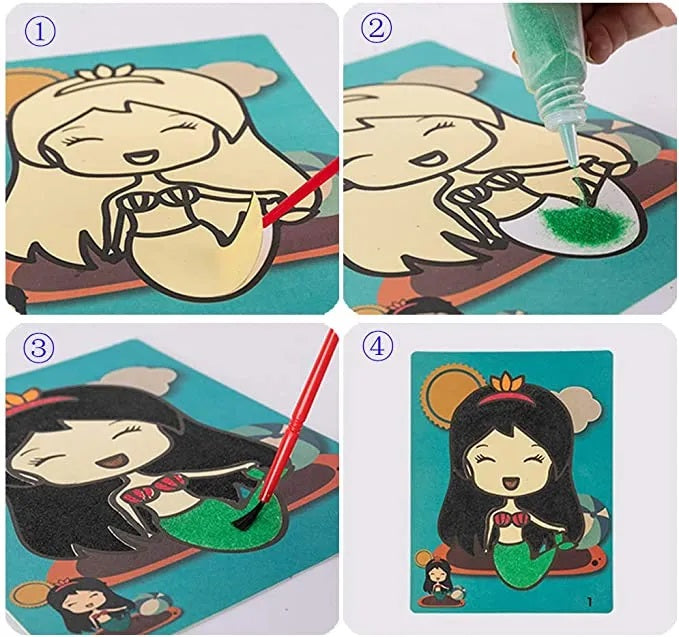 DIY Painting™ - Creatief met zand - Zandschilder set