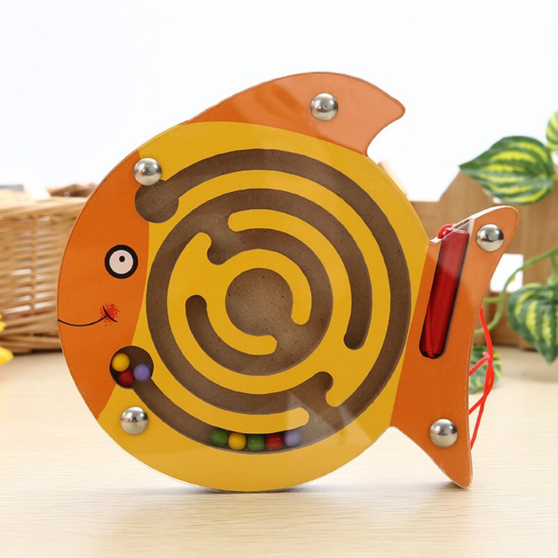 Laberinto de madera Montessori (de 6 a 24 meses)