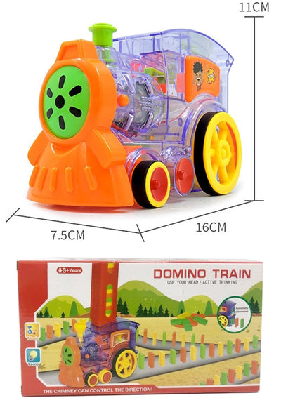Domino Train™ | Zonder frustratie spelen met domino - Automatische Stenenlegger
