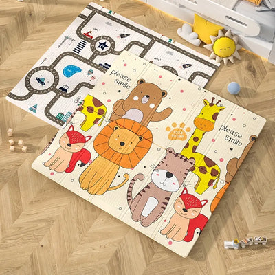 Alfombra de Juego Plegable para Bebés y Niños