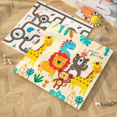 Alfombra de Juego Plegable para Bebés y Niños
