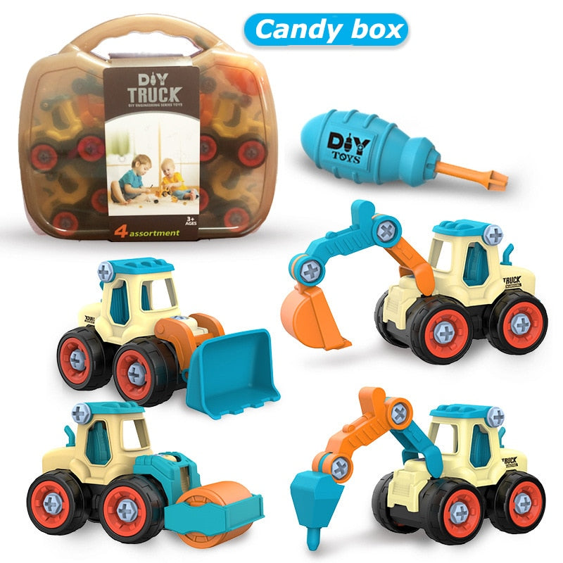 Camion Excavatrice Bulldozer Outil à vis Voiture