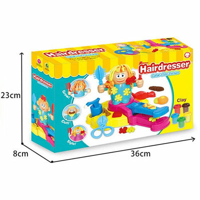 Clay Hairdresser Set™ - Haarsalon Avontuur - Kapper kleiset