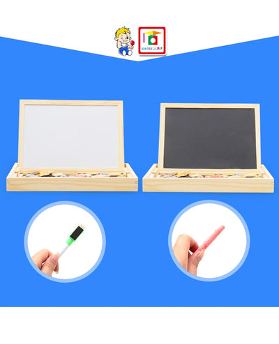 Fidtoy Magnetic Drawing Board Puzzle Toy for Kids 2+