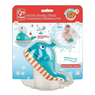 Juguete de baño de burbujas de ballena Fidtoy, fabricante de burbujas para el juego con agua de niños pequeños