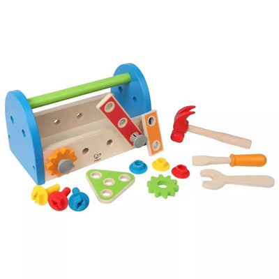 Fidtoy Boîte à Outils en Bois pour Enfants Kit de Construction pour Jeu d'Imitation