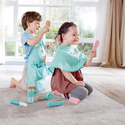 Fidtoy Salon de coiffure pour enfants avec sèche-cheveux et accessoires