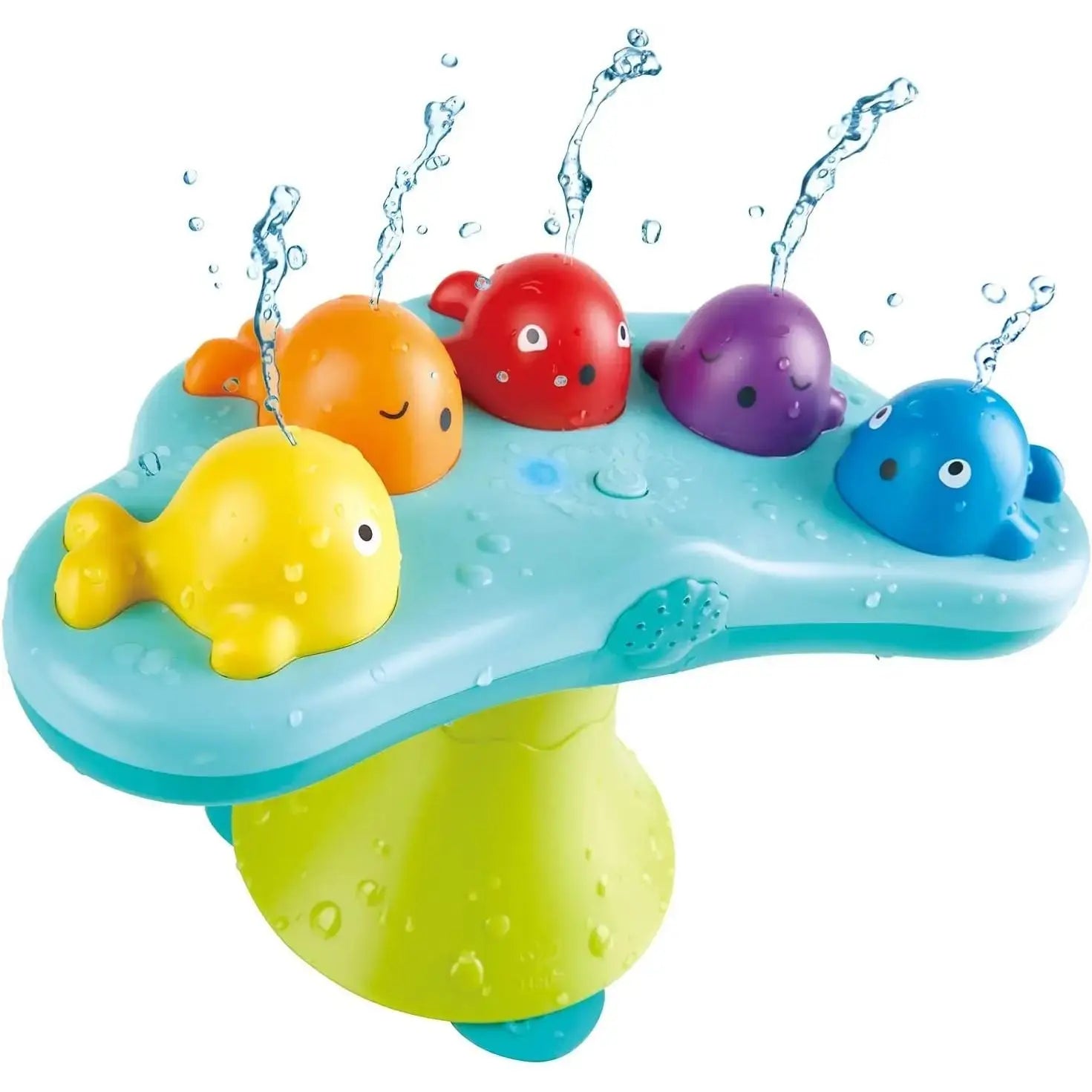 Fidtoy Musical Whale Fountain Bath Toy for Toddlers Water Play