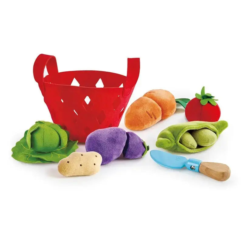 Fidtoy Jeu d'imitation de légumes en panier pour tout-petits 18 mois et plus