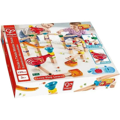 Fidtoy Marble Run DIY Race Track Set Building Toy for Kids 3+