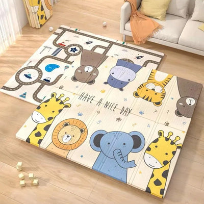 Alfombra de Juego Plegable para Bebés y Niños