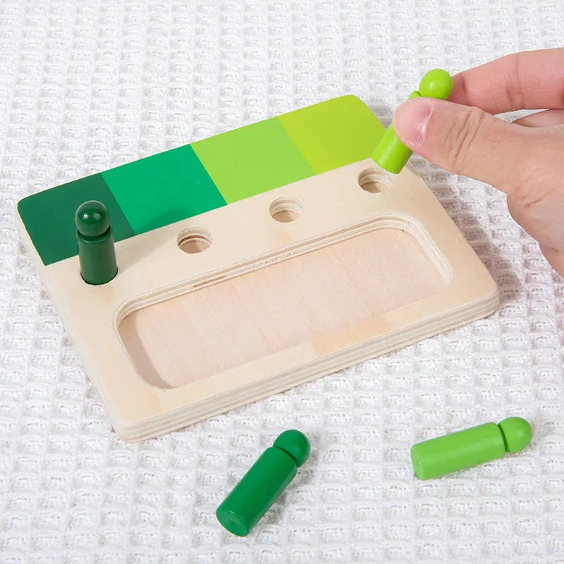 Gradient Colour Pegs Matching Palette Sets