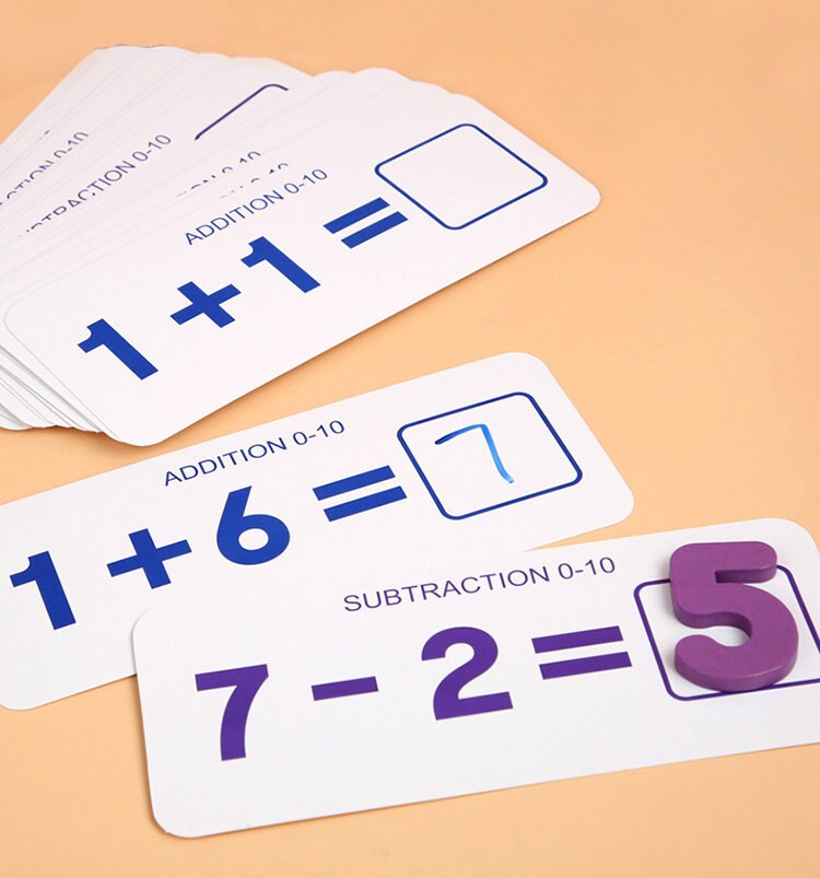 Bâtonnets de Comptage en Bois Activité de Mathématiques et de Nombres