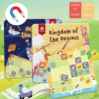 Tablero Educativo de Sudoku Magnético para Niños