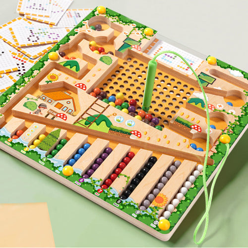 Forest Magnetic Board - Counting and Fine Motor Skills