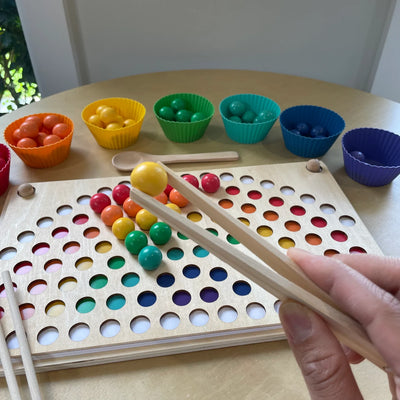 Fidtoy Montessori Rainbow Beads