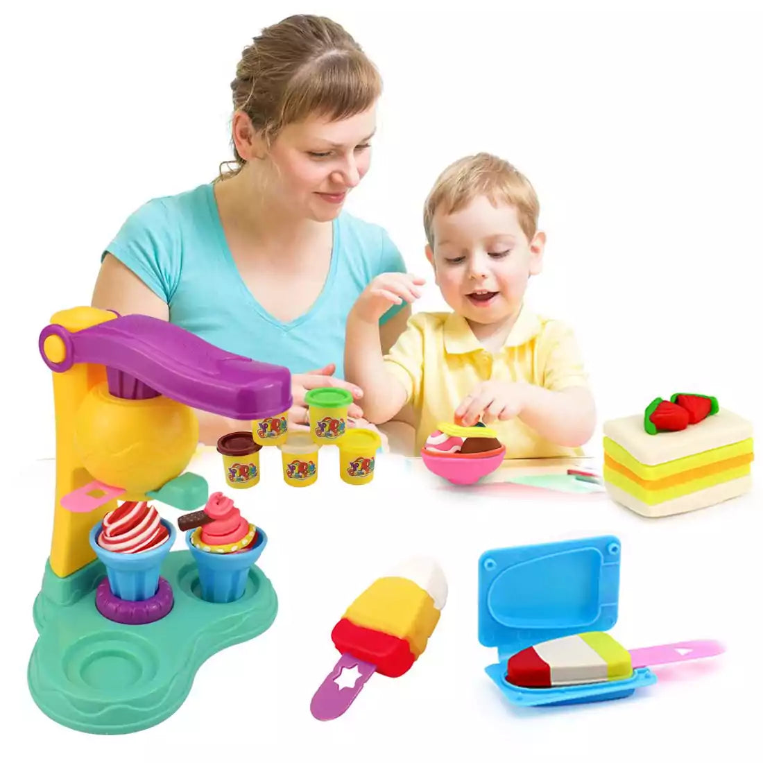 Machine créative de pâte à modeler « crème glacée »