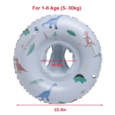 Fidtoy Pastel Inflatable Buoy – Montessori Swim Float for Toddlers 5-9