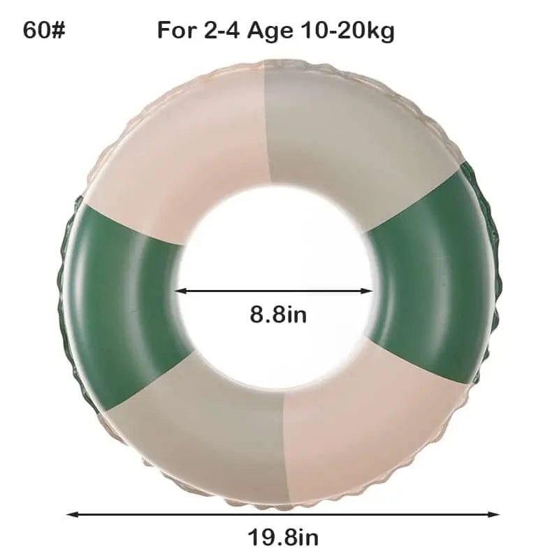 Fidtoy Pastel Inflatable Buoy – Montessori Swim Float for Toddlers 5-9