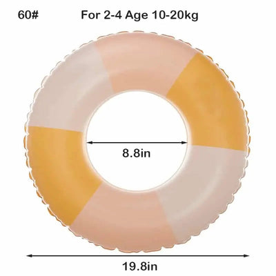 Fidtoy Pastel Inflatable Buoy – Montessori Swim Float for Toddlers 5-9