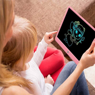 Fidtoy 15-Inch Colorful LCD Drawing Tablet – Magnetic Doodle Board for Kids 3–8