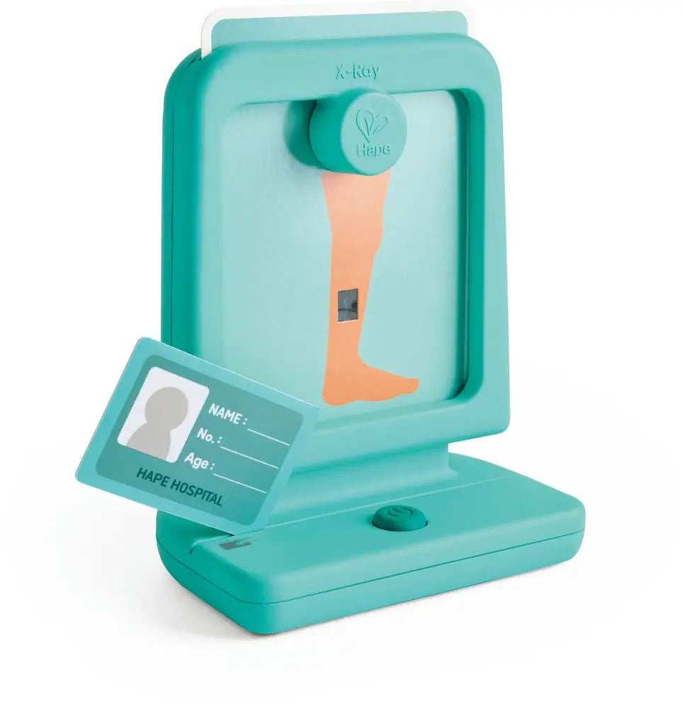 Juego de doctor Fidtoy para niños, kit médico de juguete para juegos de rol