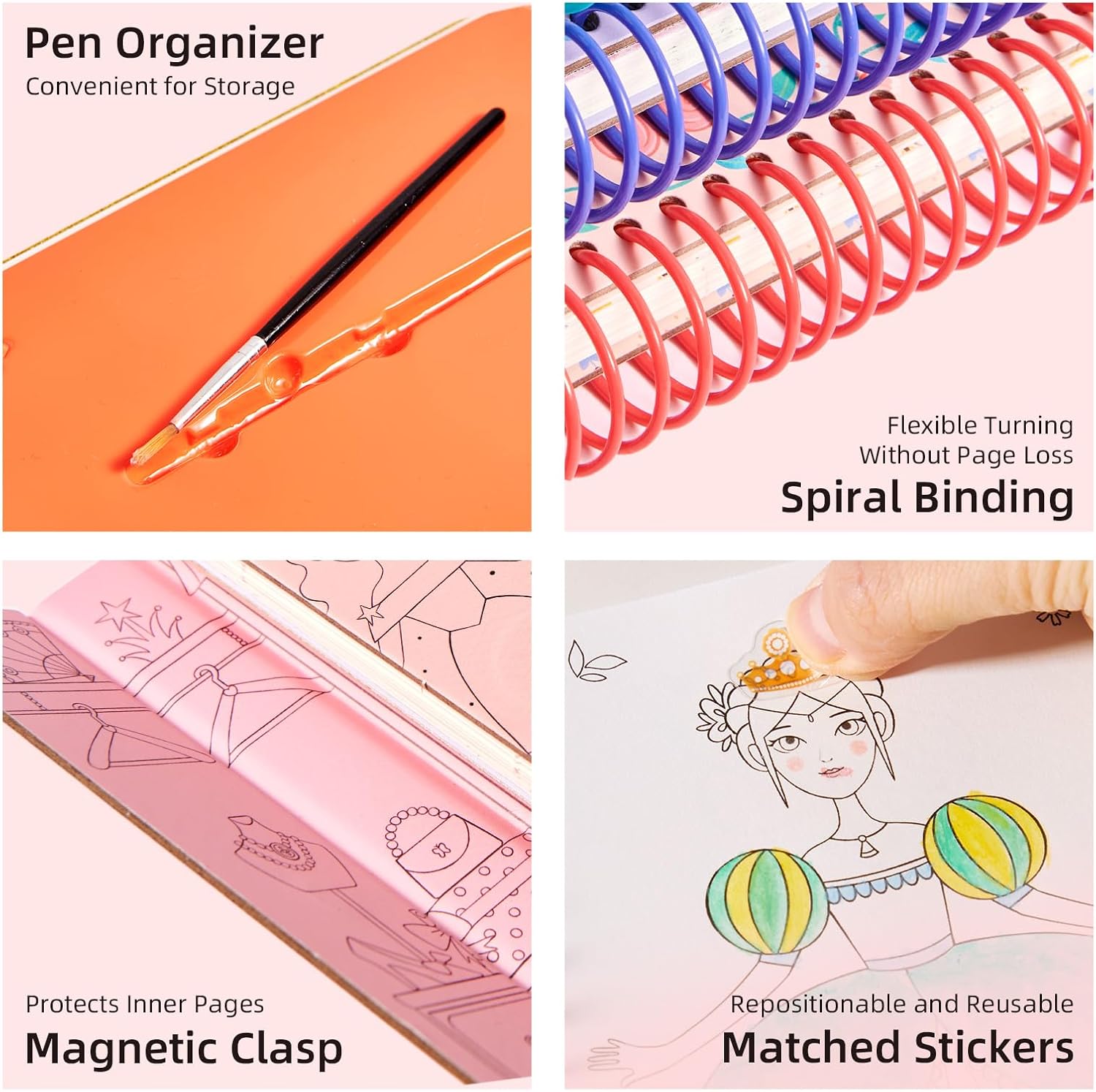 Little Designer - Magic Club | Fashion Design with Fabrics, Accessory stickers, colors