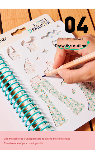 Little Designer - Princess Ball | Fashion Design with Fabrics, Accessory stickers, colors