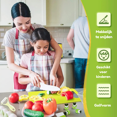 Junior Chef Set™ - Veilig snijden - Speelgoed keukenset