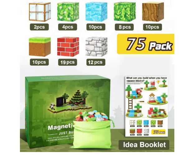 Fidtoy Magnetic Building Blocks Set for Kids – STEM Construction Toys for Creative Learning