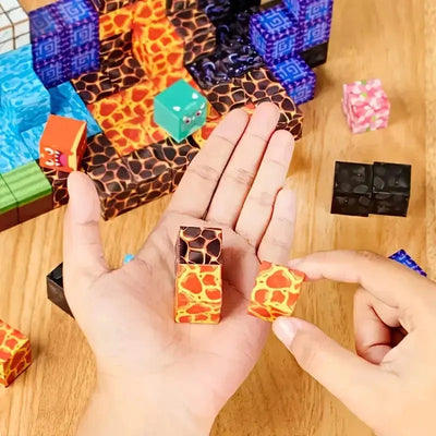 Fidtoy Magnetic Building Blocks Set for Kids – STEM Construction Toys for Creative Learning
