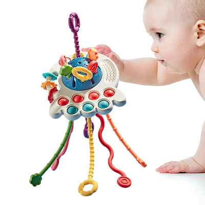 Juguete Montessori para bebés (de arrastre)