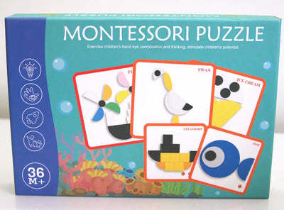 Fidtoy Montessori Geometric Puzzle
