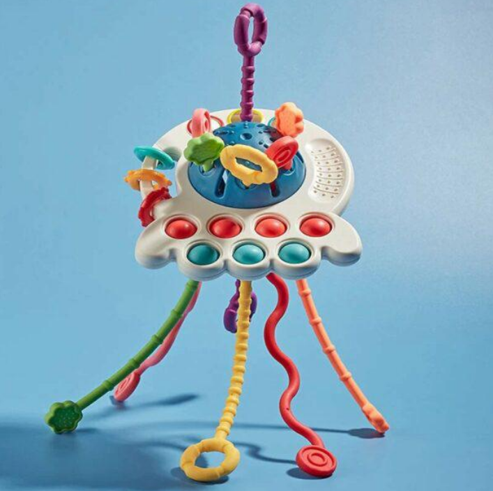 Juguete Montessori para bebés (de arrastre)