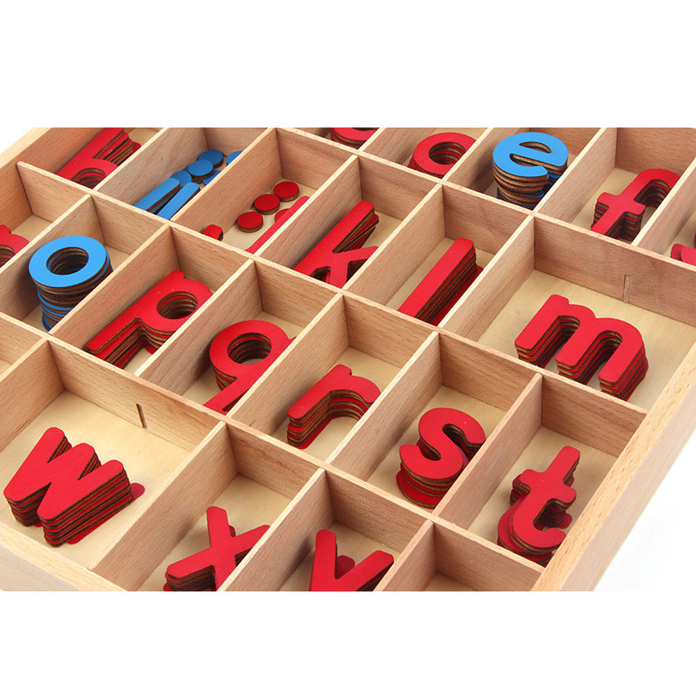 Fidtoy Abecedario Móvil Juguete Montessori para el Aprendizaje de Idiomas