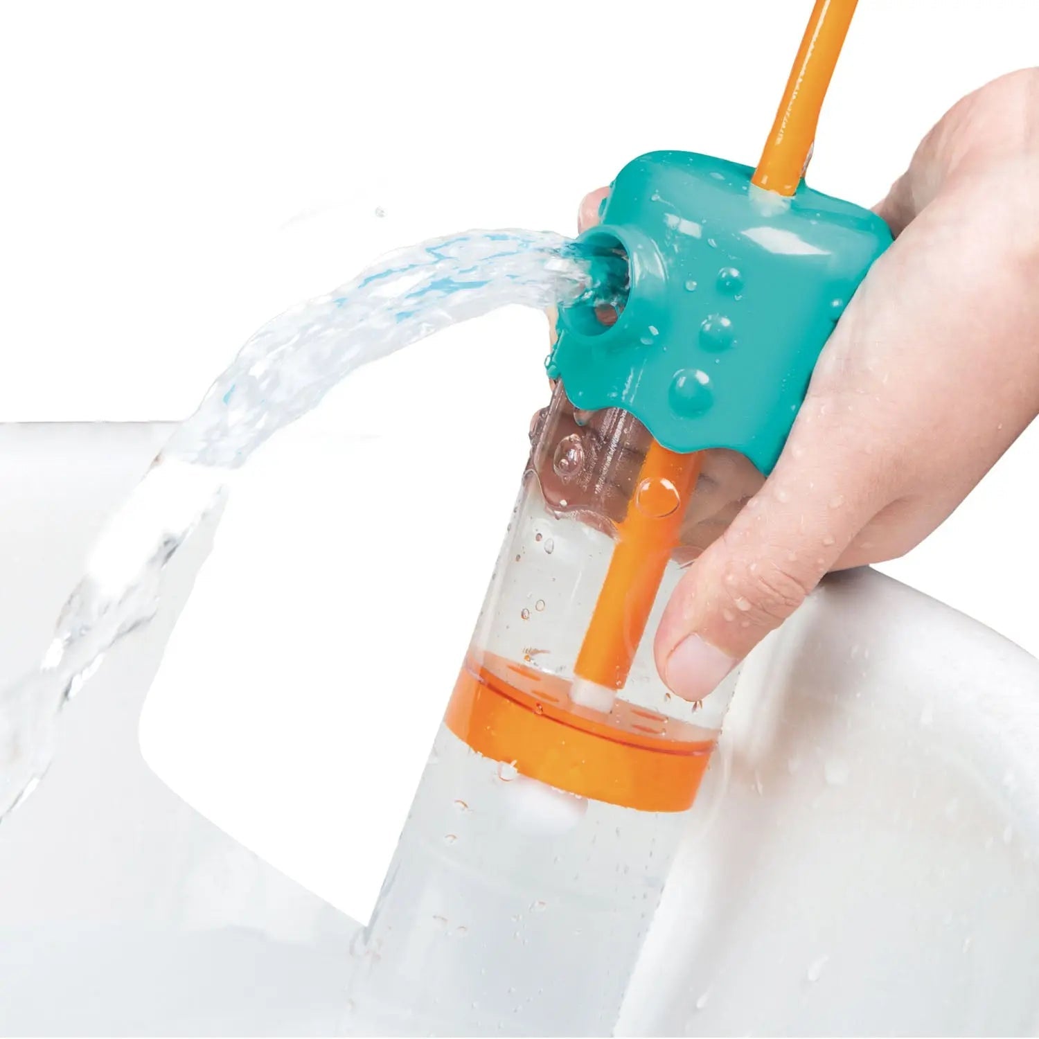 Fidtoy Bath Water Sprayer Toy for Toddlers Multi Spray Patterns