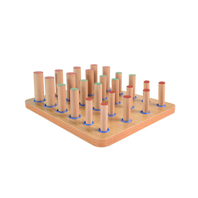 XLarge Hand Therapy Equipment Wooden Finger Exerciser Pegboard for Motor Skill Improvement
