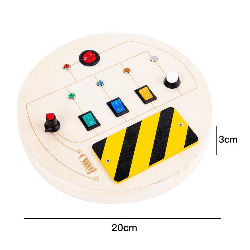 Portable LED Light Switches Busy Board D STEM