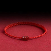 FREE Today: Confidence and Protection Minimalist Red Agate Abacus Bead Bracelet Anklet