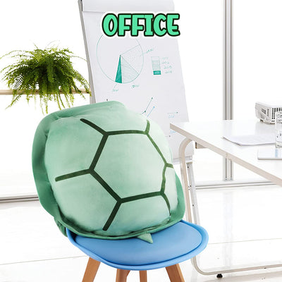 80CM Wearable Turtle Shell stuffed Animal Large Toy Plush Pillow Includes Filler Sea Turtle Costume stuffed Animal Gift For Kids Adults