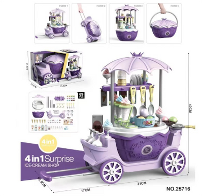 Candy Cart™ - Douceurs sur roues - Camion de glaces