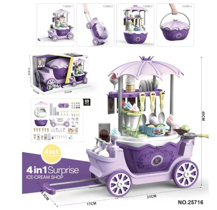 Candy Cart™ - Douceurs sur roues - Camion de glaces