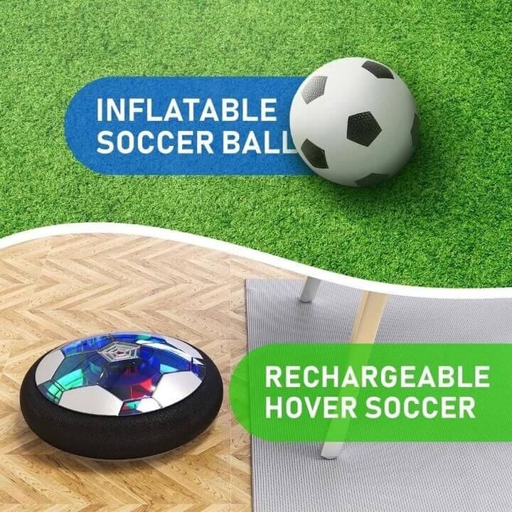Balle de glisse intérieure Fidtoy avec lumières LED | Jouet pour enfants pour le jeu actif et la motricité